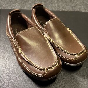 Cole Haan Kids Brown Leather look Loafers